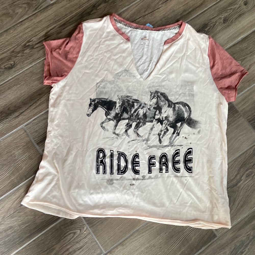 Shyanne 2XL western rodeo top